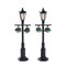 LEMAX Old English Lamp Post, set of 2, Battery Operated (4.5V) #74231